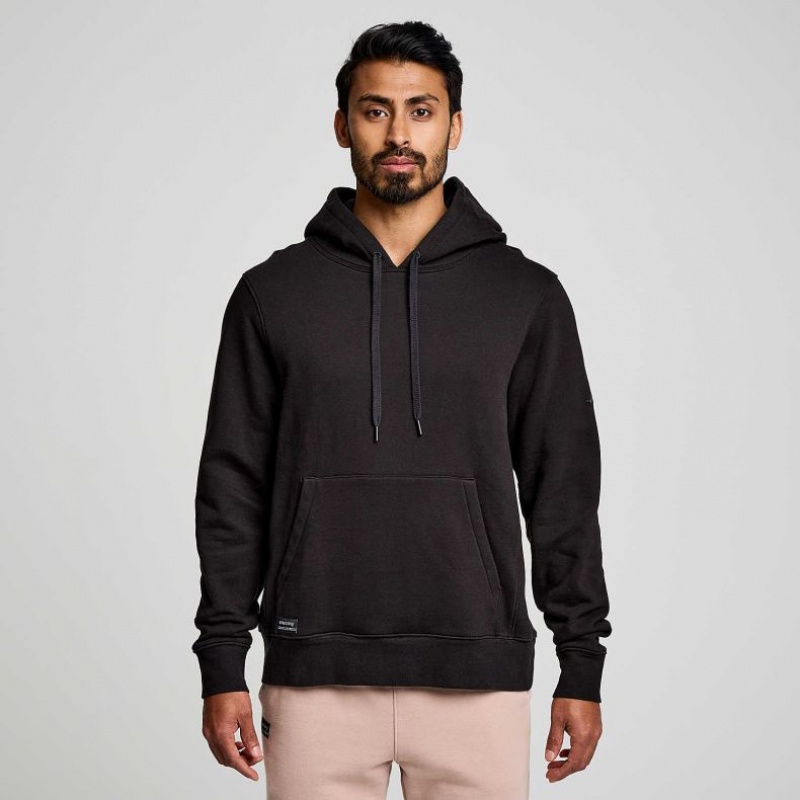 Sudadera con Capucha Saucony Recovery Hombre Negras | COLOMBIA-ARUN