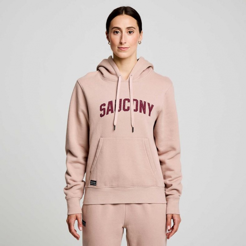 Sudadera con Capucha Saucony Recovery Mujer Rosas | COLOMBIA-CJEZ