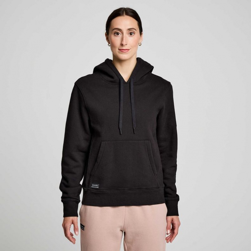 Sudadera con Capucha Saucony Recovery Mujer Negras | COLOMBIA-MSXU