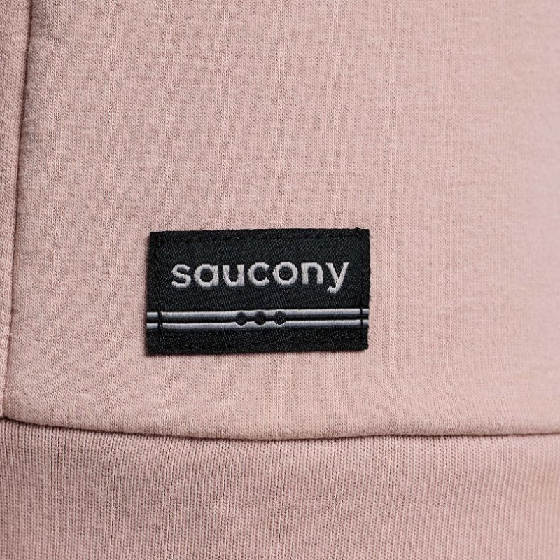 Sudadera con Capucha Saucony Recovery Zip Tunic Mujer Rosas | COLOMBIA-BNOE