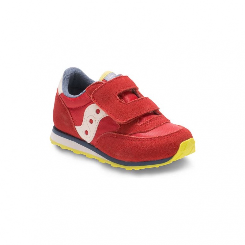 Tenis Saucony Baby Jazz Hook & Loop Niño Pequeño Rojas | COLOMBIA-NVPA