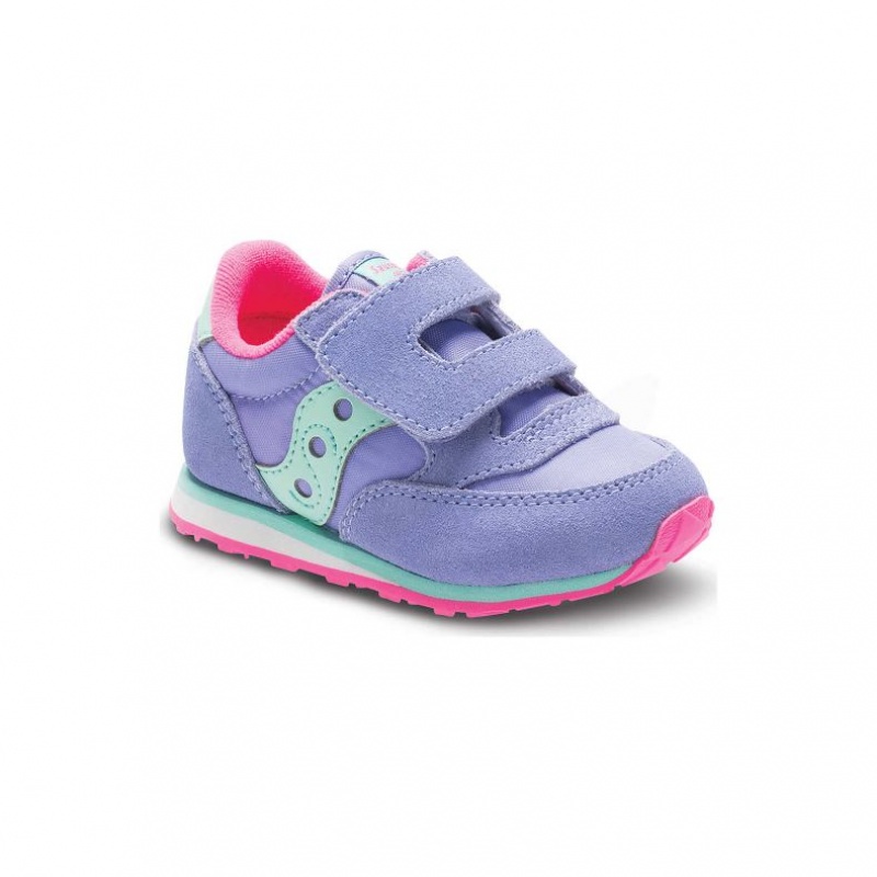 Tenis Saucony Baby Jazz Hook & Loop Niño Pequeño Moradas | COLOMBIA-PSOU