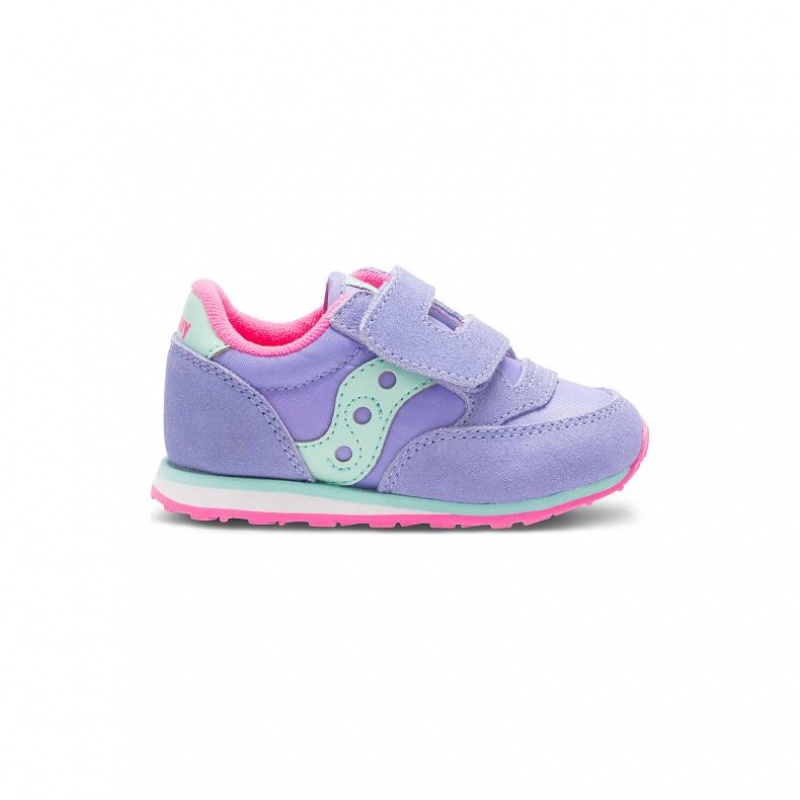 Tenis Saucony Baby Jazz Hook & Loop Niño Pequeño Moradas | COLOMBIA-PSOU