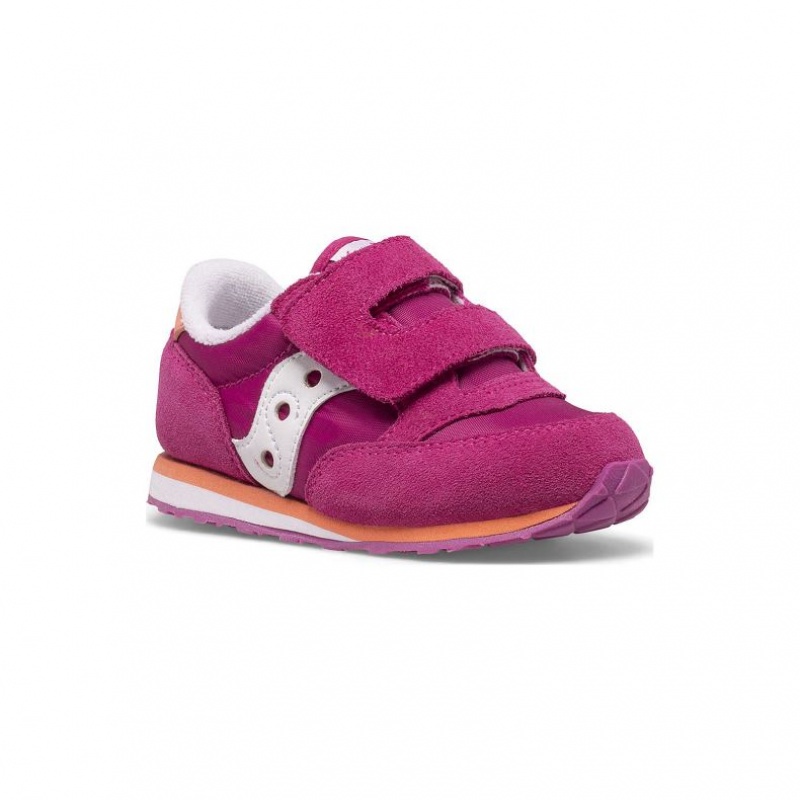 Tenis Saucony Baby Jazz Hook & Loop Niño Pequeño Fucsia | COLOMBIA-EYRG