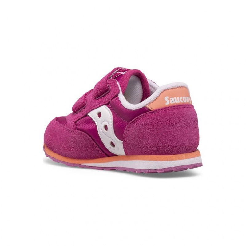 Tenis Saucony Baby Jazz Hook & Loop Niño Pequeño Fucsia | COLOMBIA-EYRG