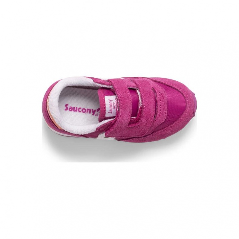 Tenis Saucony Baby Jazz Hook & Loop Niño Pequeño Fucsia | COLOMBIA-EYRG