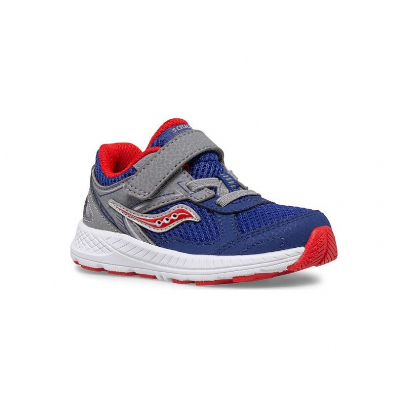 Tenis Saucony Cohesion 14 A/C Jr. Niño Pequeño Azul Marino Gris | COLOMBIA-YRSK