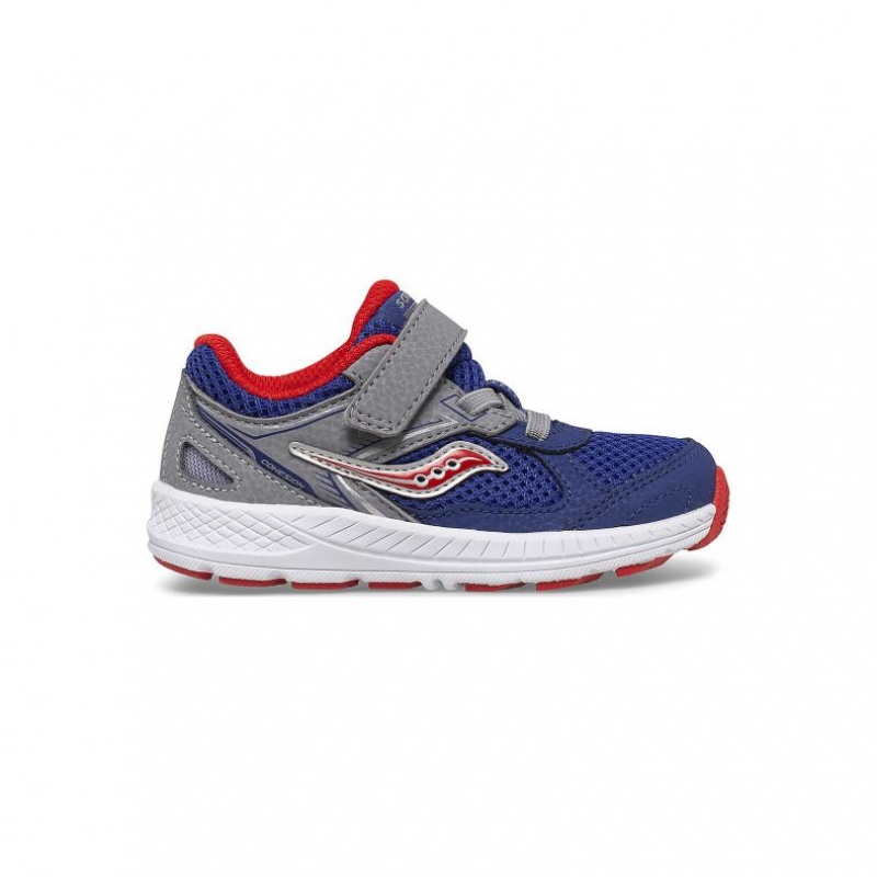 Tenis Saucony Cohesion 14 A/C Jr. Niño Pequeño Azul Marino Gris | COLOMBIA-YRSK