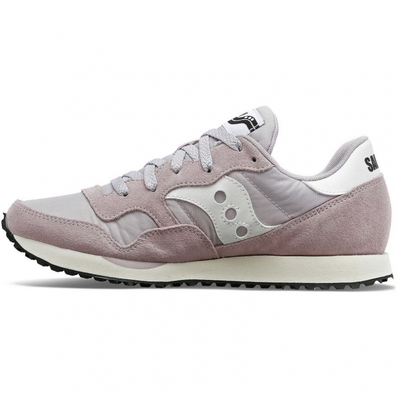 Tenis Saucony DXN Mujer Gris Rosas | COLOMBIA-DZCJ