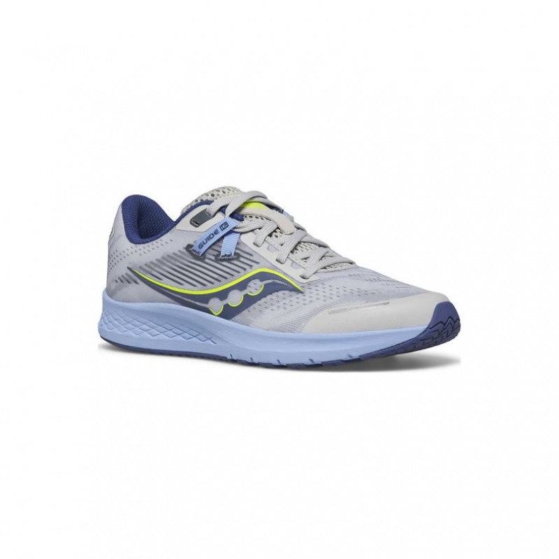 Tenis Saucony Guide 16 Niño Grande Gris | COLOMBIA-WDXP