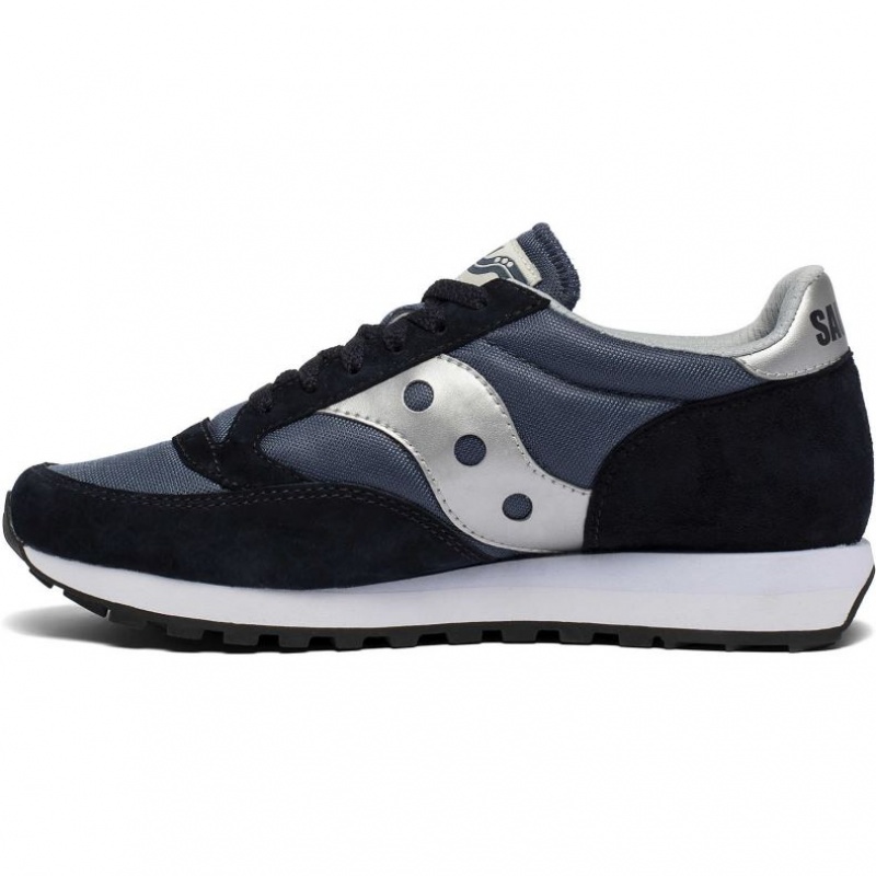 Tenis Saucony Jazz 81 Hombre Azul Marino Plateadas | COLOMBIA-PZCF