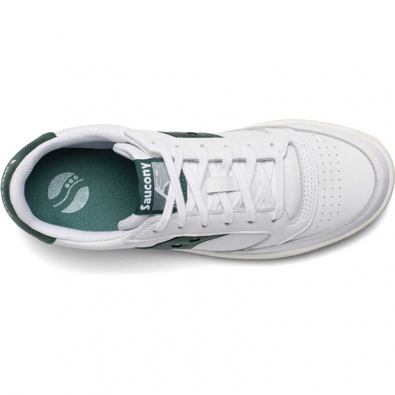 Tenis Saucony Jazz Court Hombre Blancas Verde | COLOMBIA-FPSZ