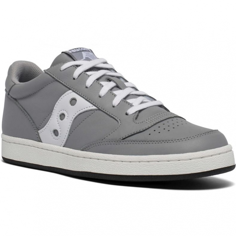 Tenis Saucony Jazz Court Hombre Gris Blancas | COLOMBIA-ZMJU