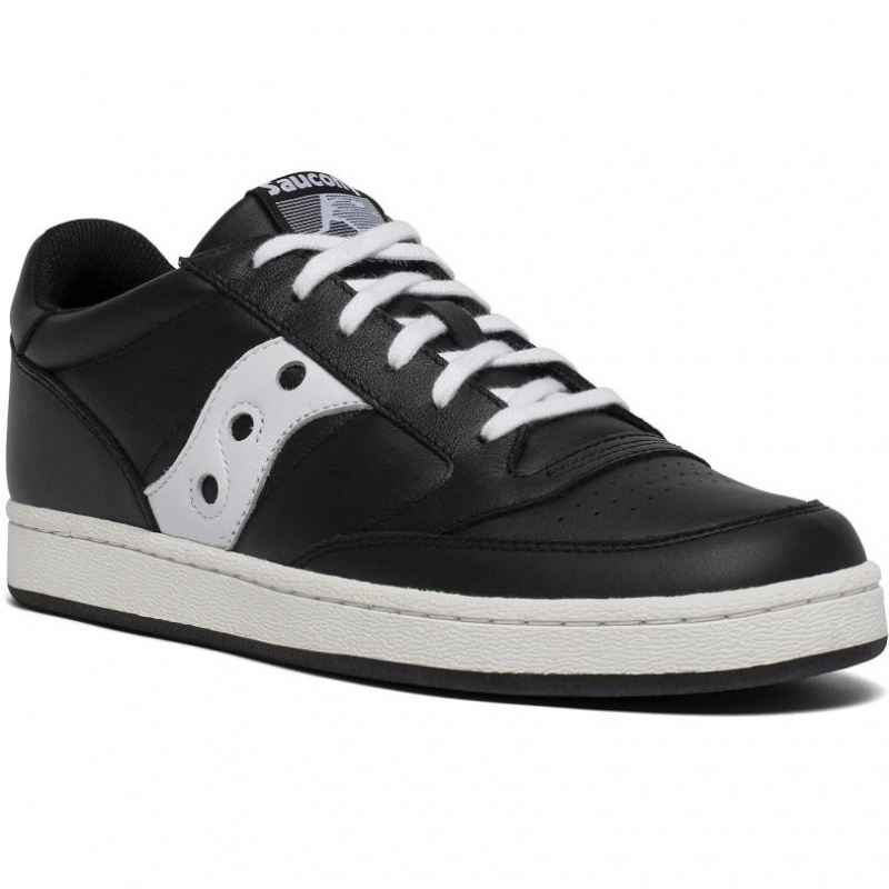 Tenis Saucony Jazz Court Hombre Negras Blancas | COLOMBIA-BRJW