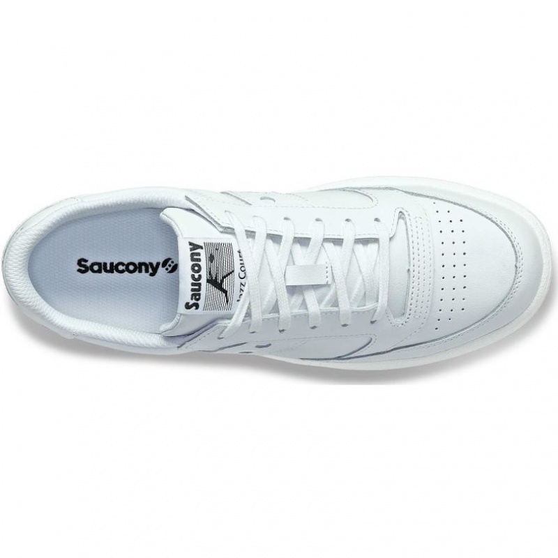 Tenis Saucony Jazz Court PU Hombre Blancas | COLOMBIA-PBVW