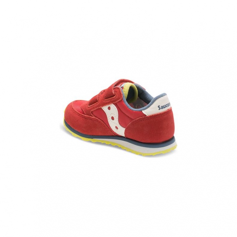 Tenis Saucony Jazz Hook & Loop Niño Grande Rojas | COLOMBIA-SMTJ