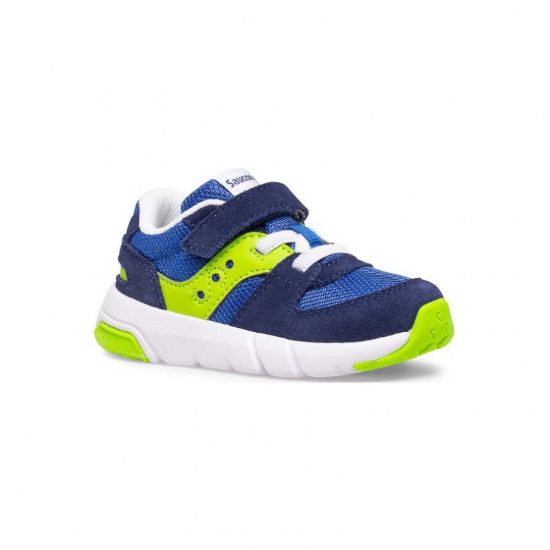 Tenis Saucony Jazz Lite 2.0 Niño Pequeño Azules Verde | COLOMBIA-VGMO