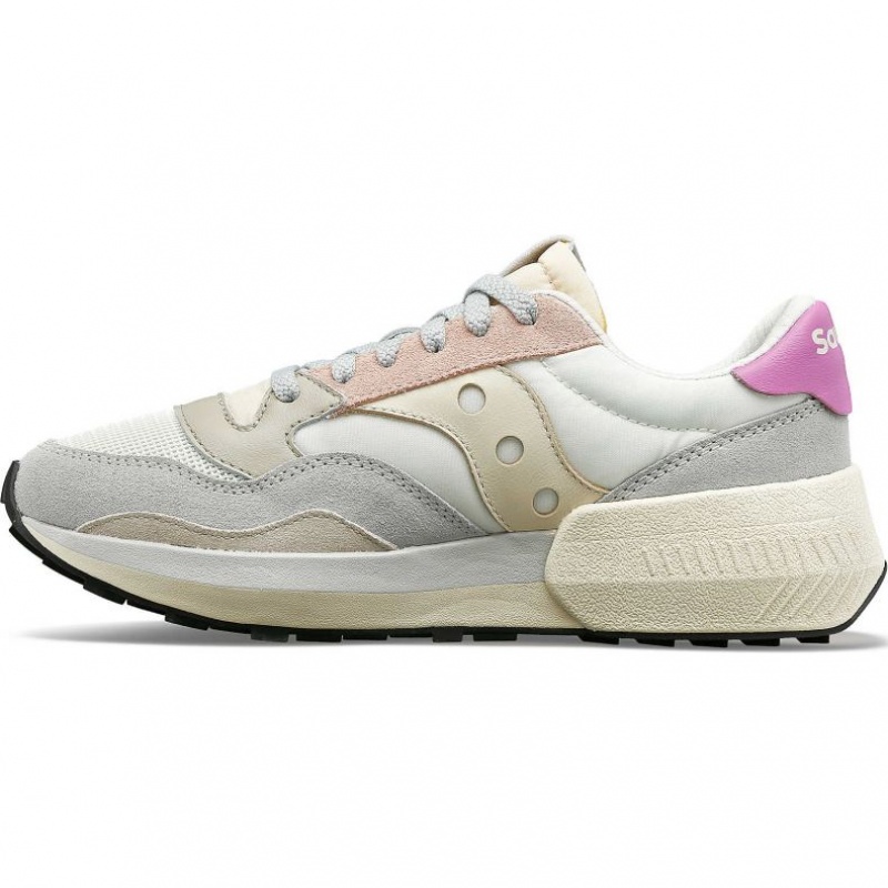 Tenis Saucony Jazz NXT Mujer Blancas Gris Rosas | COLOMBIA-JFBU