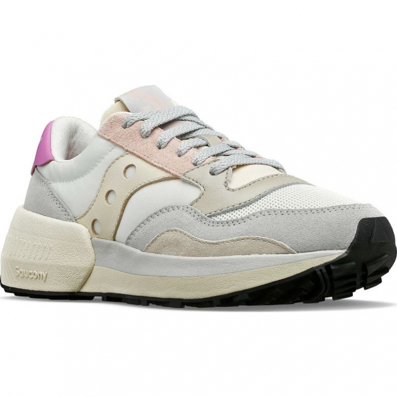 Tenis Saucony Jazz NXT Mujer Blancas Gris Rosas | COLOMBIA-JFBU