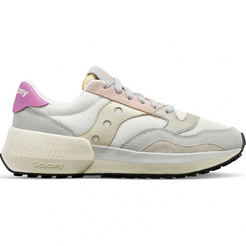 Tenis Saucony Jazz NXT Mujer Blancas Gris Rosas | COLOMBIA-JFBU