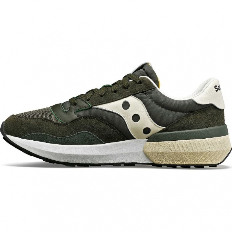 Tenis Saucony Jazz NXT Mujer Verde Creme | COLOMBIA-DJNW