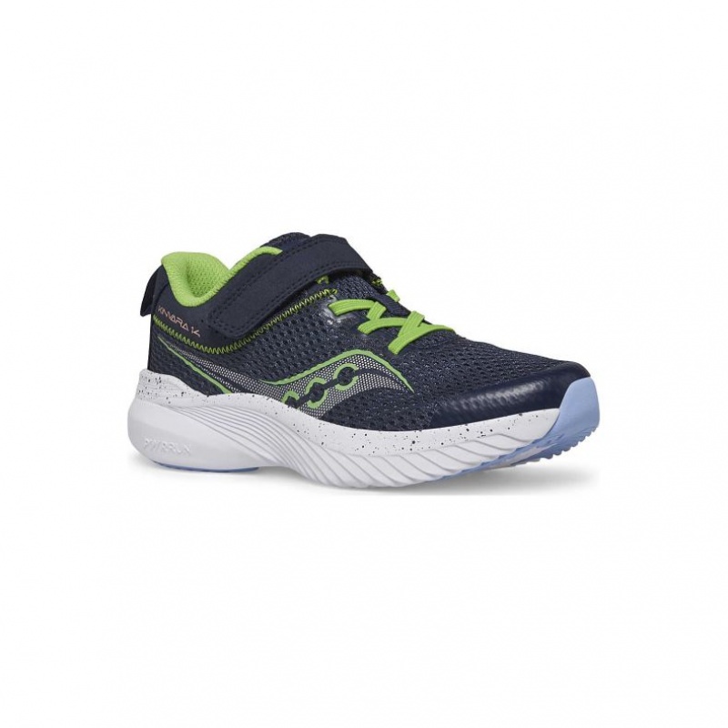 Tenis Saucony Kinvara 14 A/C Niño Grande Azul Marino | COLOMBIA-CQAL