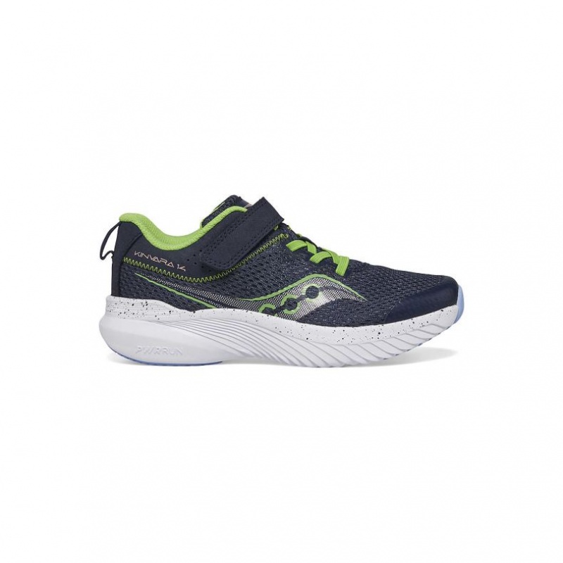 Tenis Saucony Kinvara 14 A/C Niño Grande Azul Marino | COLOMBIA-CQAL