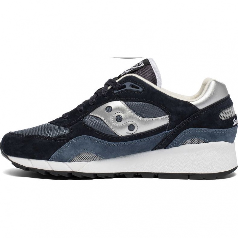 Tenis Saucony Shadow 6000 Hombre Azul Marino Plateadas | COLOMBIA-RPNS