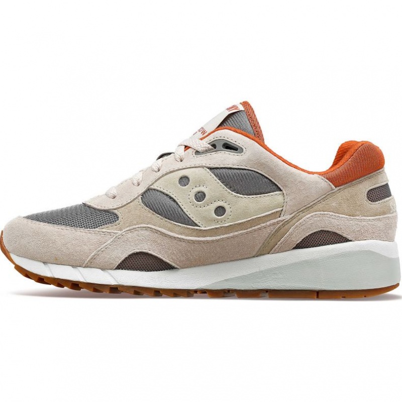 Tenis Saucony Shadow 6000 Hombre Beige Gris | COLOMBIA-YFAQ