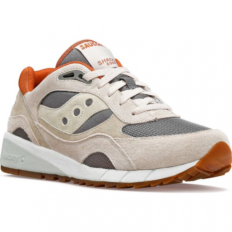 Tenis Saucony Shadow 6000 Hombre Beige Gris | COLOMBIA-YFAQ