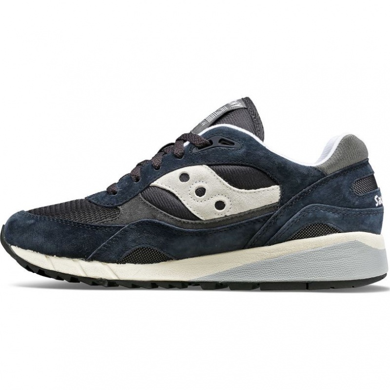 Tenis Saucony Shadow 6000 Mujer Azul Marino Gris | COLOMBIA-BJMW