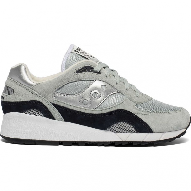 Tenis Saucony Shadow 6000 Mujer Gris Plateadas | COLOMBIA-FACX