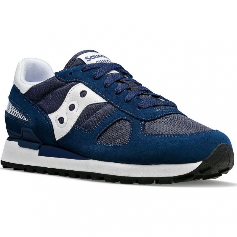 Tenis Saucony Shadow Original Hombre Azul Marino Blancas | COLOMBIA-CHUD