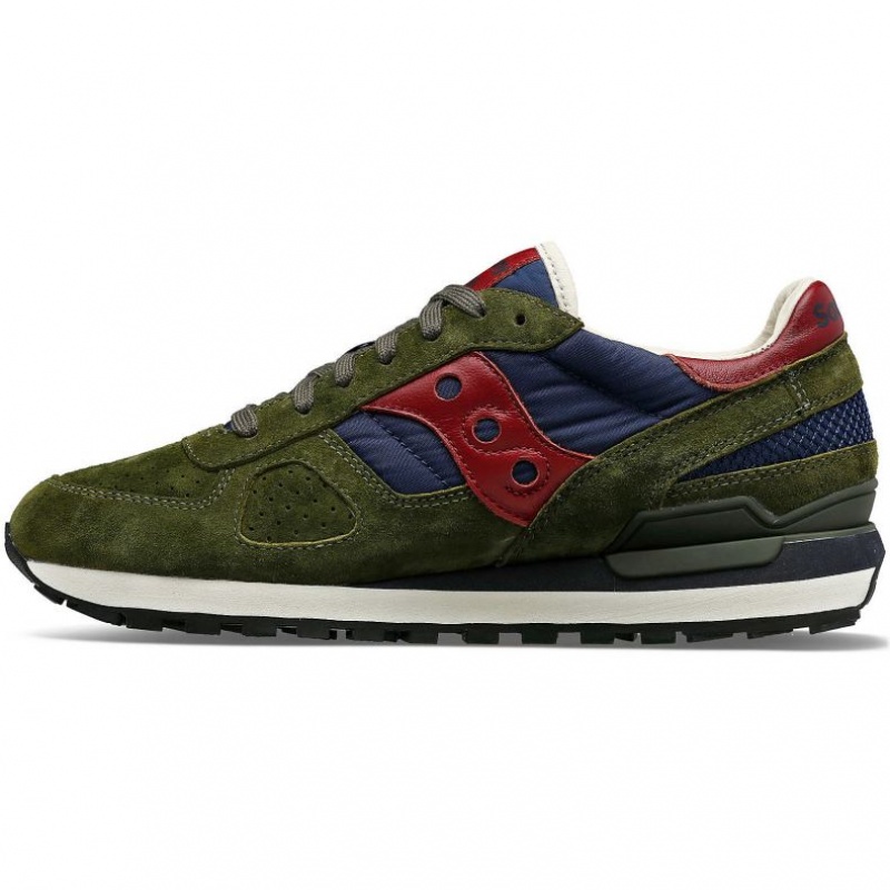 Tenis Saucony Shadow Original Premium Hombre Verde Oliva | COLOMBIA-FMIW