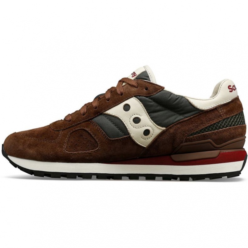 Tenis Saucony Shadow Original Premium Hombre Marrones | COLOMBIA-WSHP