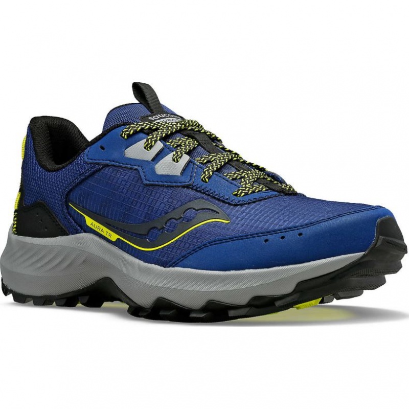 Tenis Trail Running Saucony Aura TR Hombre Indigo | COLOMBIA-HUTW