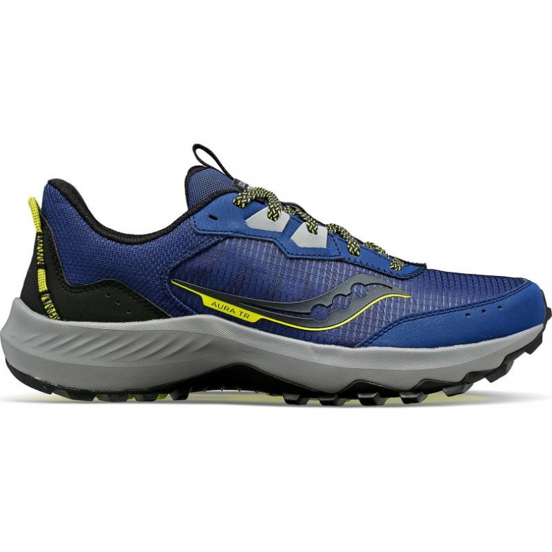 Tenis Trail Running Saucony Aura TR Hombre Indigo | COLOMBIA-HUTW