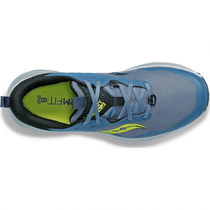 Tenis Trail Running Saucony Blaze TR Hombre Azules Negras | COLOMBIA-JYNK