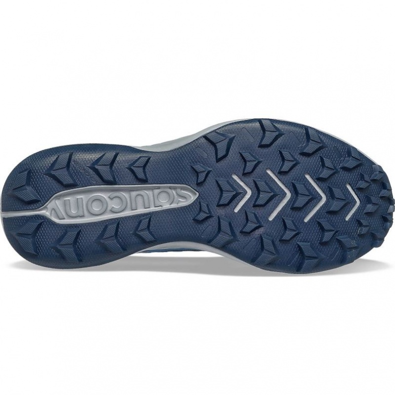 Tenis Trail Running Saucony Blaze TR Hombre Azules Negras | COLOMBIA-JYNK