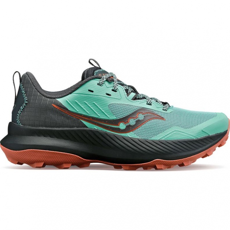 Tenis Trail Running Saucony Blaze TR Mujer Turquesa | COLOMBIA-QOPE