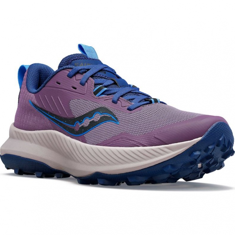 Tenis Trail Running Saucony Blaze TR Mujer Moradas | COLOMBIA-OMAG