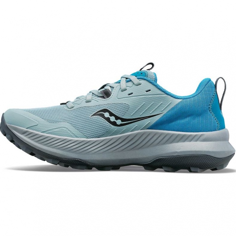 Tenis Trail Running Saucony Blaze TR Mujer Azules | COLOMBIA-JNOP