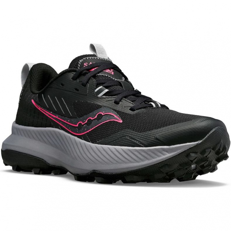 Tenis Trail Running Saucony Blaze TR Mujer Negras | COLOMBIA-SLYA