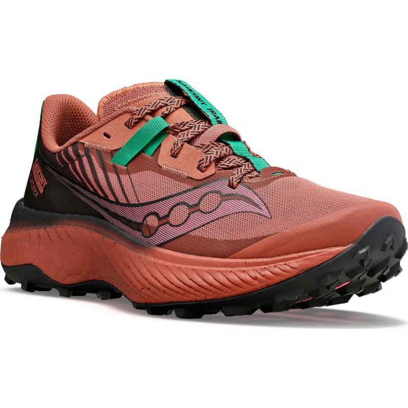 Tenis Trail Running Saucony Endorphin Edge Mujer Coral | COLOMBIA-NOAZ