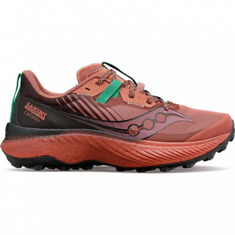 Tenis Trail Running Saucony Endorphin Edge Mujer Coral | COLOMBIA-NOAZ