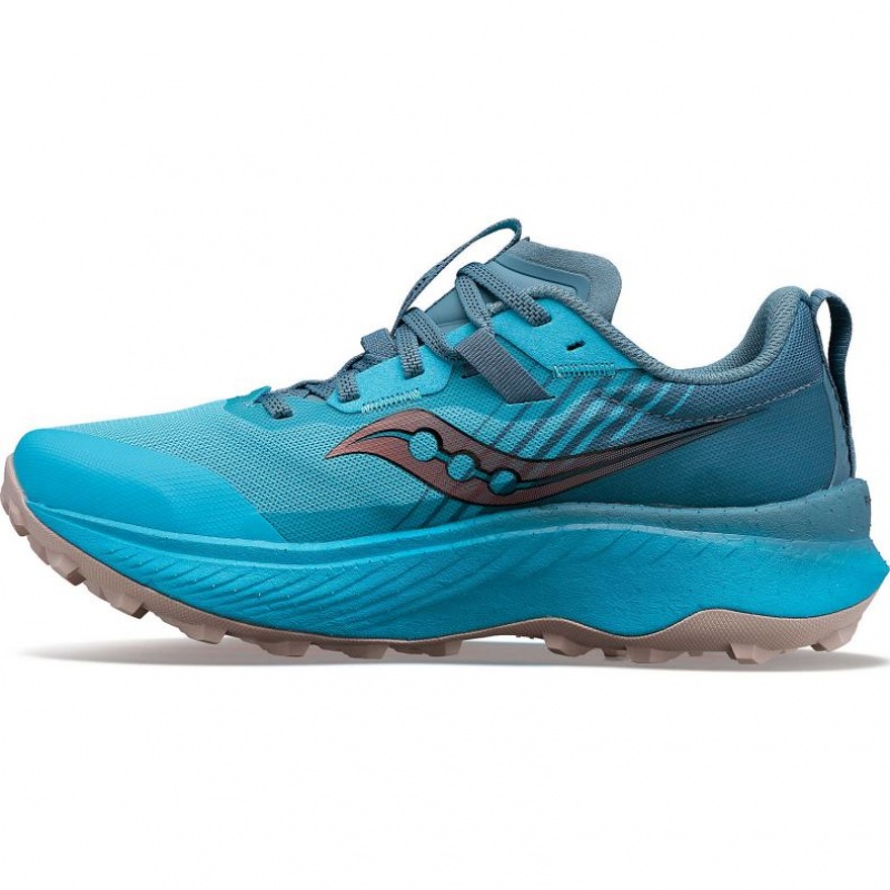 Tenis Trail Running Saucony Endorphin Edge Mujer Azules | COLOMBIA-JSPK