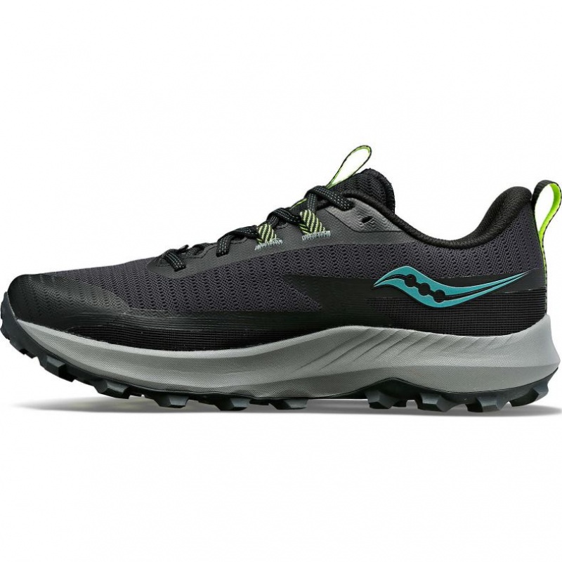 Tenis Trail Running Saucony Peregrine 13 Hombre Negras | COLOMBIA-ADWQ