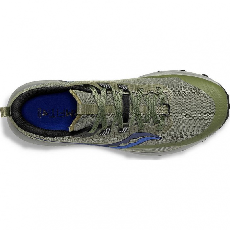 Tenis Trail Running Saucony Peregrine 13 Hombre Verde Oliva | COLOMBIA-ERXH