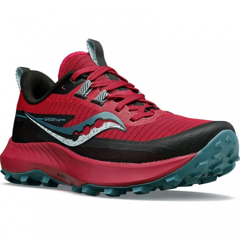 Tenis Trail Running Saucony Peregrine 13 Mujer Rojas | COLOMBIA-VDGL