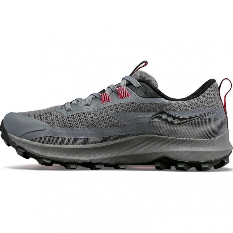 Tenis Trail Running Saucony Peregrine 13 GTX Mujer Gris | COLOMBIA-CQWP